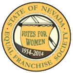 100 Years of Suffrage in Nevada logo