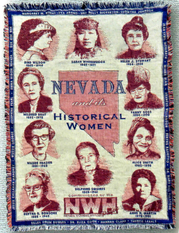 Nevada and its Historical Women Throw.